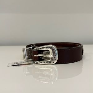 Men’s leather belt